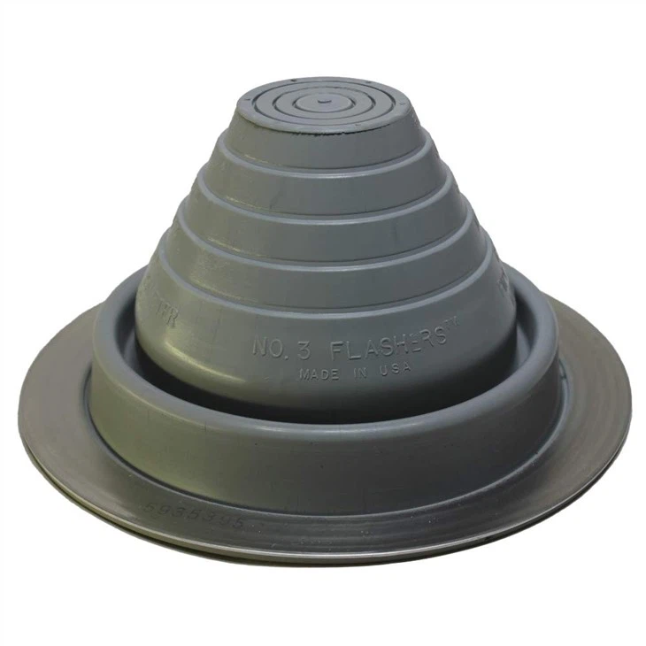 grey flexible rubber roof flasher for pipe (5)